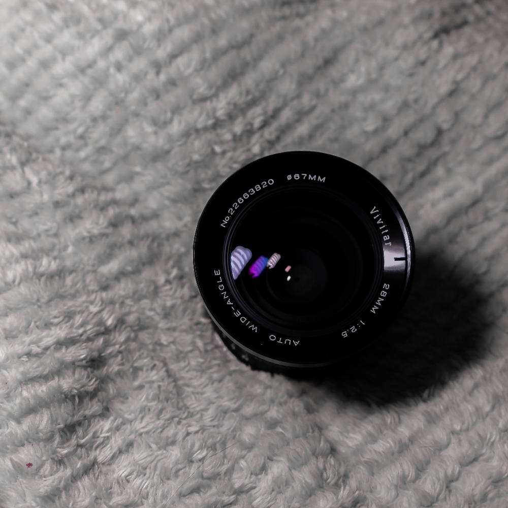 VIVITAR WIDE ANGLE 28MM F/1.25